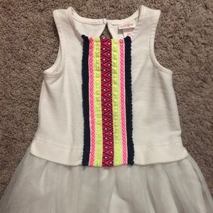 Cute Casual white dress for Toddlers